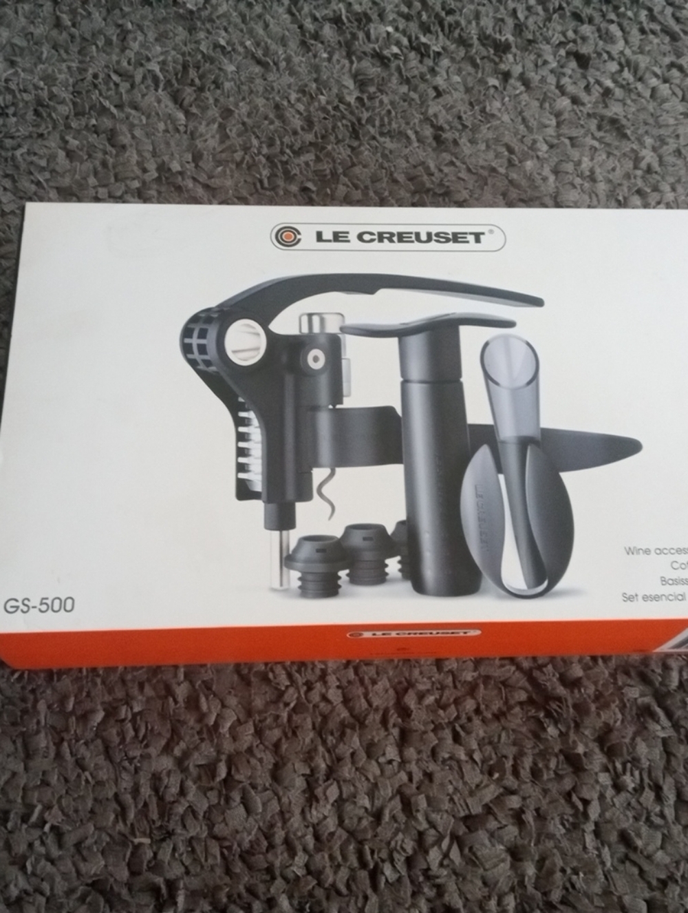 NIB Le Creuset Coffret GS-500 Wine Accessories 6pcs Gift SetMSRP $169.95